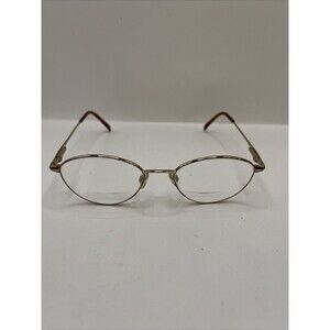 Bob Mackie Eyeglasses 800 Gold Tortoise Japan Frames Only Brown 52-18-135